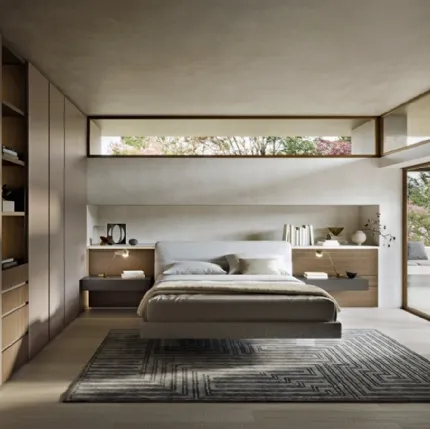 Smooth Door Terminal Wardrobe by Sangiacomo.