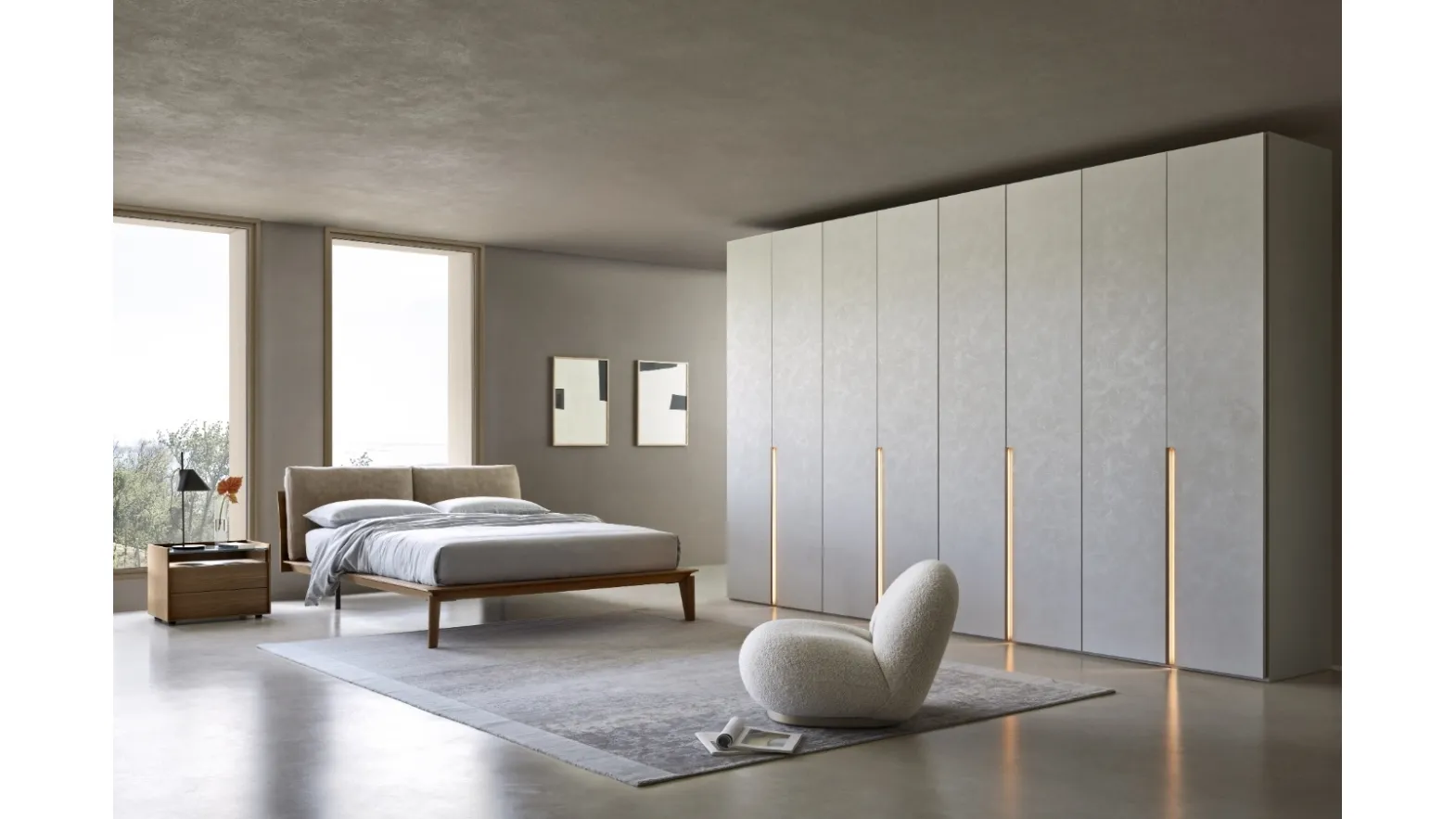 Lotus Nature wardrobe by Sangiacomo