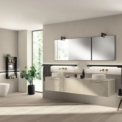 Aquo Pietra Venus Bathroom Cabinet by Scavolini Bathrooms