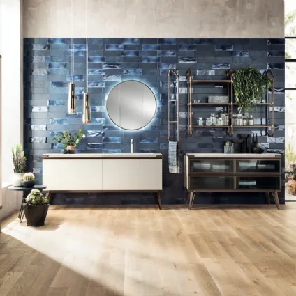 Diesel Bathroom Cabinet in Decorative Soft Beige by Scavolini Bathrooms