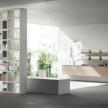 Qi Decorative Bathroom Cabinet Olmo Hono 02 by Scavolini Bathrooms