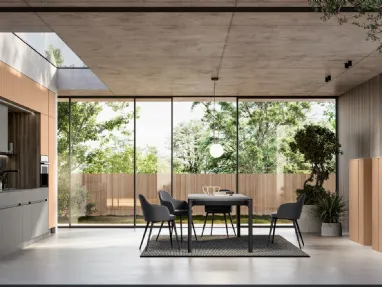 Modern Linear Kitchen Cloe 03 by Arredo3