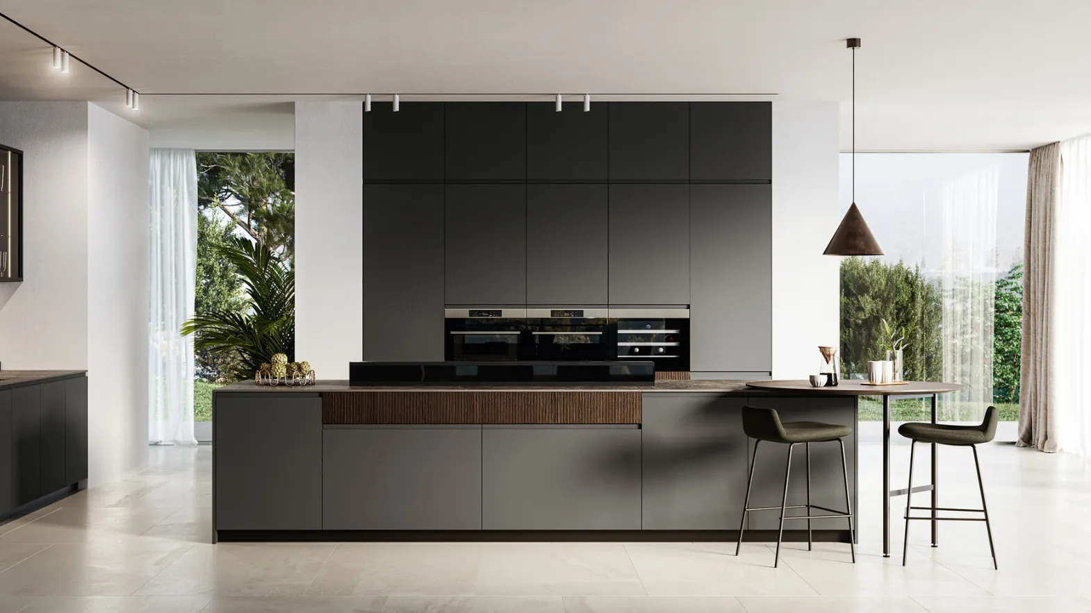 Modern Matte Pet Wega Kitchen by Arredo3