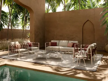 Outdoor aluminum furniture Antigua by Emu