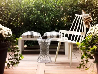 Stone coffee table by Kartell