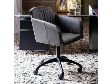 Swivel executive chair Tyler Wheels by Cattelan Italia