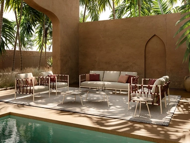 Outdoor aluminum furniture Antigua by Emu