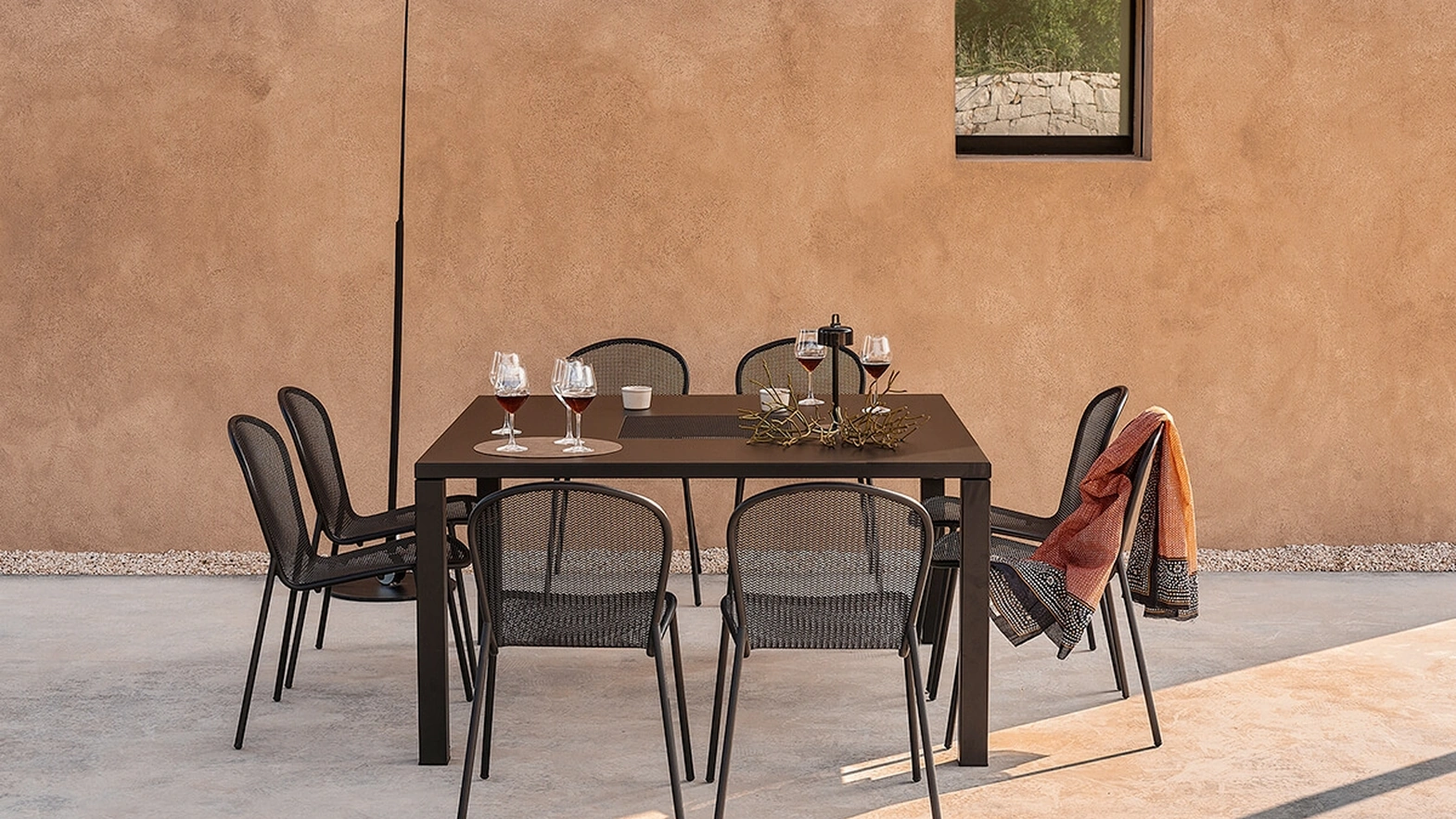 Emu Steel Frame Table