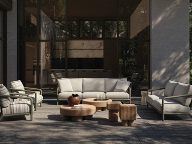 Soleva outdoor furniture by Molteni & C