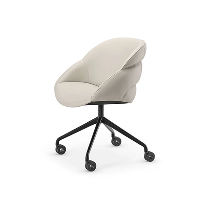 Camilla Wheels swivel office chair by Cattelan Italia